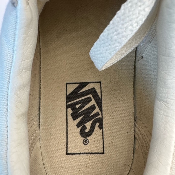 Vans Men’s Size 8/Wmn 9.5 Unisex Vintage Cream Lace Up Sneaker Athletic Shoes - Picture 15 of 16